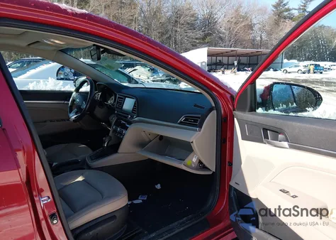 2020 Hyundai Elantra Limited from USA, damaged, VIN KMHD84LF8LU898227